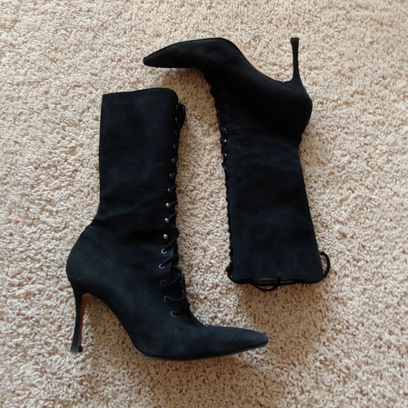 Manolo Blahnik Shoes - Manolo Blahnik lace up boots